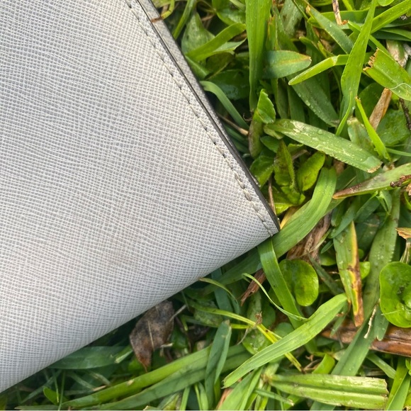 Michael Kors Signature Women's Double Zip Wallet, Aluminum  Michael Kors Gray - Picture 9 of 12